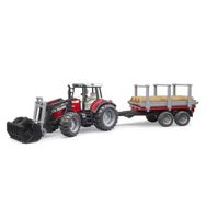 Bruder BR02046 Massey Ferguson Ve Römork