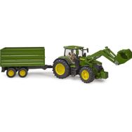 Bruder BR03155 John Deere 7R 350 Kepçeli Traktör ve Römork