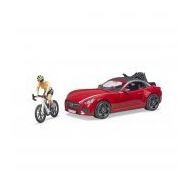 Bruder BR03485 Roadster Araba&Bisiklet Ve Sürücüsü