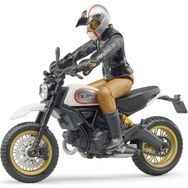 Bruder BR63051 Ducatı Scrambler Desert Motorsiklet Ve Sürücüsü