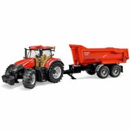 Bruder BRU3199 Case IH Optum 300CVX Traktör ve Römorku
