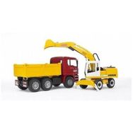 Bruder Man Damperli Kamyon ve FR130 Kepçe