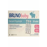 Bruno Baby Serum Fizyolojik 20x5 ml Burun Damlası