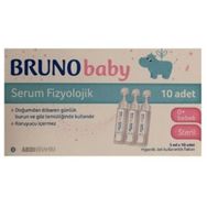 Bruno Baby Serum Fizyolojik 5 ml X 10 Adet Tek Kullanımlık Flakon