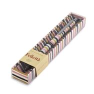 Bruno Visconti 4606016447172 Mavi 0.7 mm Kutulu Metal Gövde Şeritler 20-0263/03 Felicita Tükenmez Kalem