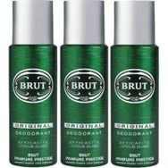 Brut Original 3x200 ml Erkek Sprey Deodorant