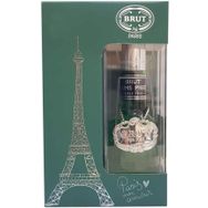 Brut Plexi Madalyonlu EDT 100 ml + 200 ml Deodorant Erkek Parfüm Seti