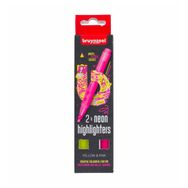 Bruynzeel 60283002 2'li Neon Pembe-Sarı Highlighter Kalem Seti