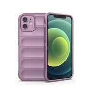 BSSM iPhone 12 Optimum Silikon Mor Kılıf