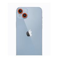 BSSM iPhone 13 Turuncu Neon Fosforlu Kamera Lens