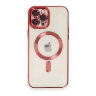 BSSM Kross Magneticsafe Kapak - Kırmızı iPhone 12 Pro Max Kılıf