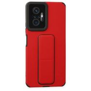 BSSM Mega Standlı Silikon - Kırmızı Xiaomi Redmi Note 10 Pro Kılıf