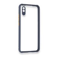 BSSM Miami Şeffaf Silikon - Gri Xiaomi Redmi 9A Kılıf