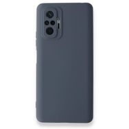 BSSM Nano İçi Kadife Silikon - Gri Xiaomi Redmi Note 10 Pro Kılıf