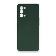 BSSM Nano İçi Kadife Silikon - Koyu Yeşil Oppo Reno 5 Pro Kılıf