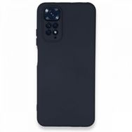 BSSM Nano İçi Kadife Silikon - Lacivert Xiaomi Redmi Note 11 Kılıf