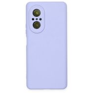 BSSM Nano içi Kadife Silikon - Lila Huawei Nova 9 SE Kılıf