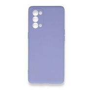 BSSM Nano İçi Kadife Silikon - Lila Oppo Reno 5 Pro Kılıf