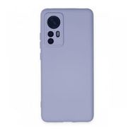 BSSM Nano içi Kadife Silikon - Lila Xiaomi Mi 12 Kılıf