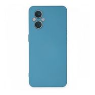 BSSM Nano İçi Kadife Silikon - Mavi Oppo Reno 7 Lite Kılıf