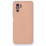 BSSM Nano içi Kadife Silikon - Pudra Xiaomi Redmi Note 10 Kılıf