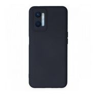 BSSM Oppo A96 Nano İçi Kadife Silikon Lacivert Kılıf