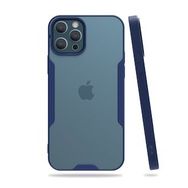 BSSM Platin Silikon - Lacivert iPhone 12 Pro Max Kılıf