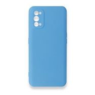BSSM Realme 7 Pro Nano İçi Kadife Silikon Mavi Kılıf