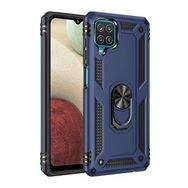 BSSM Samsung Galaxy A22 Sofya Yüzüklü Silikon Kapak Lacivert Kılıf
