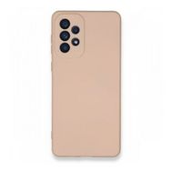BSSM Samsung Galaxy A73 5G Nano İçi Kadife Silikon Pudra Cep Telefonu Kılıfı