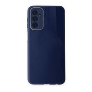 BSSM Samsung Galaxy M23 Glass Kapak Lacivert Kılıf