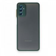 BSSM Samsung Galaxy M52 5G Montreal Silikon Kapak Yeşil Kılıf