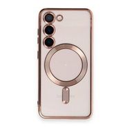 BSSM Samsung Galaxy S23 Kross Magneticsafe Kapak Rose Cep Telefonu Kılıfı