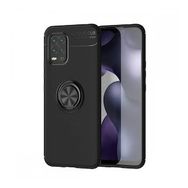 BSSM Xiaomi Mi 10 Lite Range Yüzüklü Silikon Siyah Kılıf