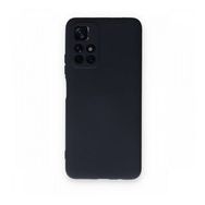 BSSM Xiaomi Redmi Note 11T Nano İçi Kadife Silikon Lacivert Kılıf