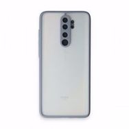 BSSM Xiaomi Redmi Note 8 Pro Montreal Silikon Kapak Gri Kılıf