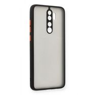 BSSM Xiaomi Redmi Note 8 Pro Montreal Silikon Kapak Siyah Kılıf