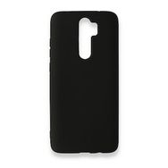 BSSM Xiaomi Redmi Note 8 Pro Nano İçi Kadife Siyah Silikon Kılıf
