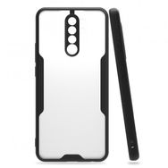 BSSM Xiaomi Redmi Note 8 Pro Platin Siyah Silikon Kılıf