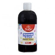 Bu-Bu 500 gr Siyah Parmak Boya