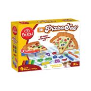 Bu-Bu BUBU-OH0011 Pizza L Oyun Hamuru Seti