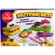 Bu-Bu BUBU-OH0015 Mutfak L Oyun Hamuru Seti