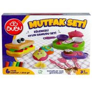 Bu-Bu BUBU-OH0015 Mutfak L Oyun Hamuru Seti