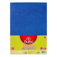 Bu-Bu FK0009 Simli 50x70 cm Mavi 10'lu Fon Karton