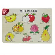 Bu-Bu Meyveler Ahşap Puzzle