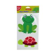 Bu-Bu STS011 3D Hayvanlar Keçe Kaplumbağa ve Kurbağa Sticker