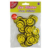 Bu-Bu STS030 Gülen Yüz Orta Eva Sticker
