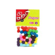 Bubu 00113 3 cm 50'li Simli Ponpon