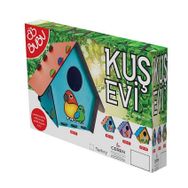 Bubu Ahşap Boyama Kuş Evi