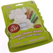 Bubu Ahşap Çerçeve Boyama